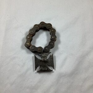 West Coast Choppers Iron Cross Motorcycle Bike Chain Beer Bottle Opener
